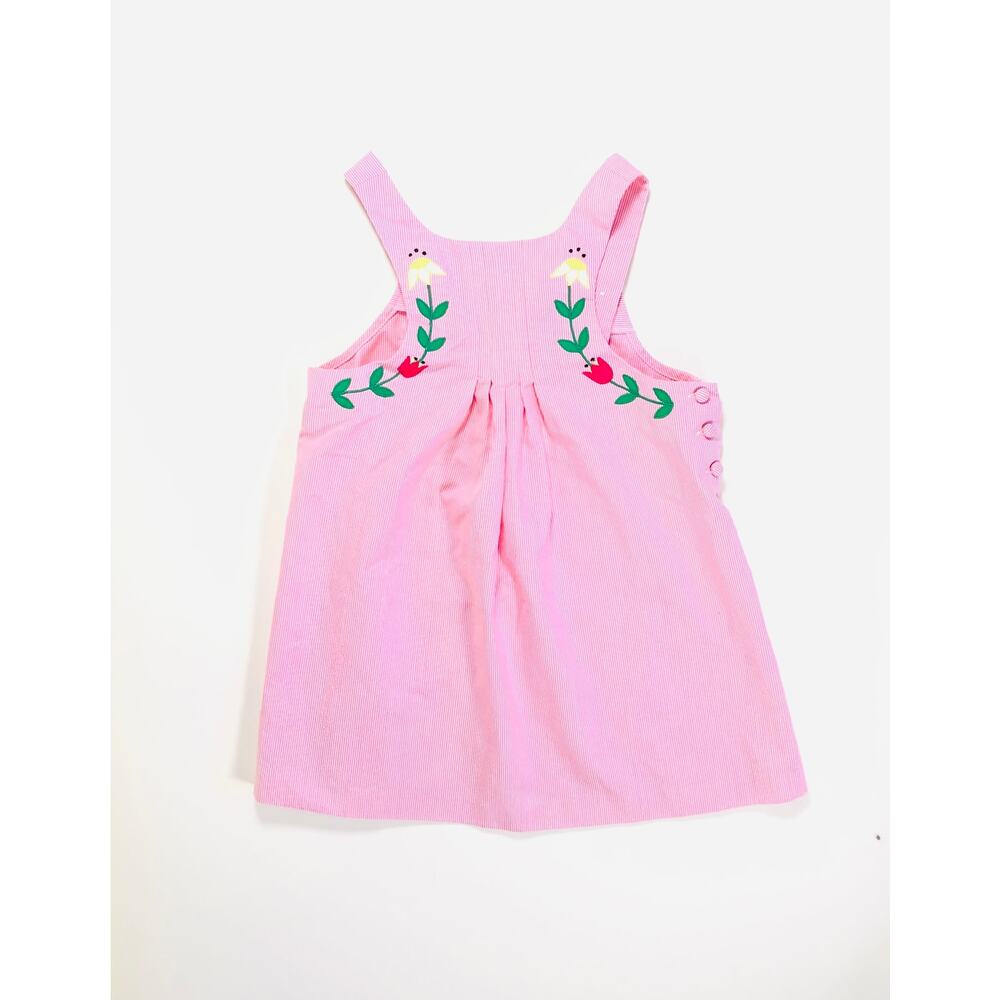 GIRLS FLORAL EMBROIDERED DRESS SIZE 6